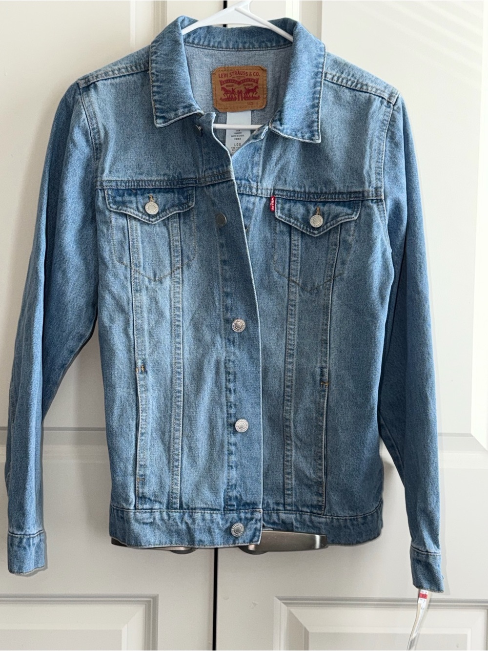 Levi's Light Blue Boy’s Denim Jacket - Classic Trucker Style